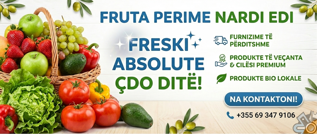 Fruta Perime Nardi Edi - Dyqan Tiranë